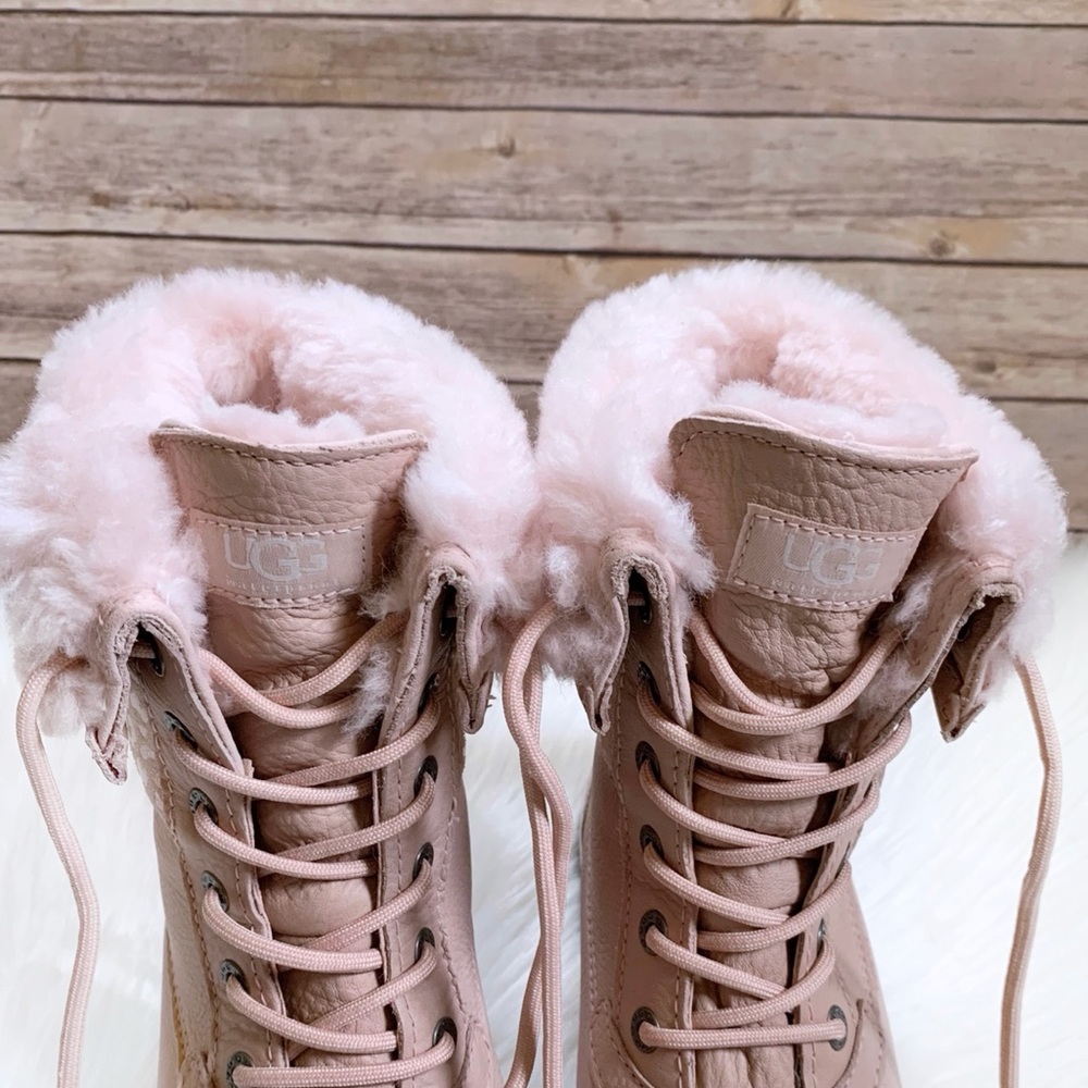 UGG Adirondack III Snow Leopard Quartz Boots - Picture 4 of 9